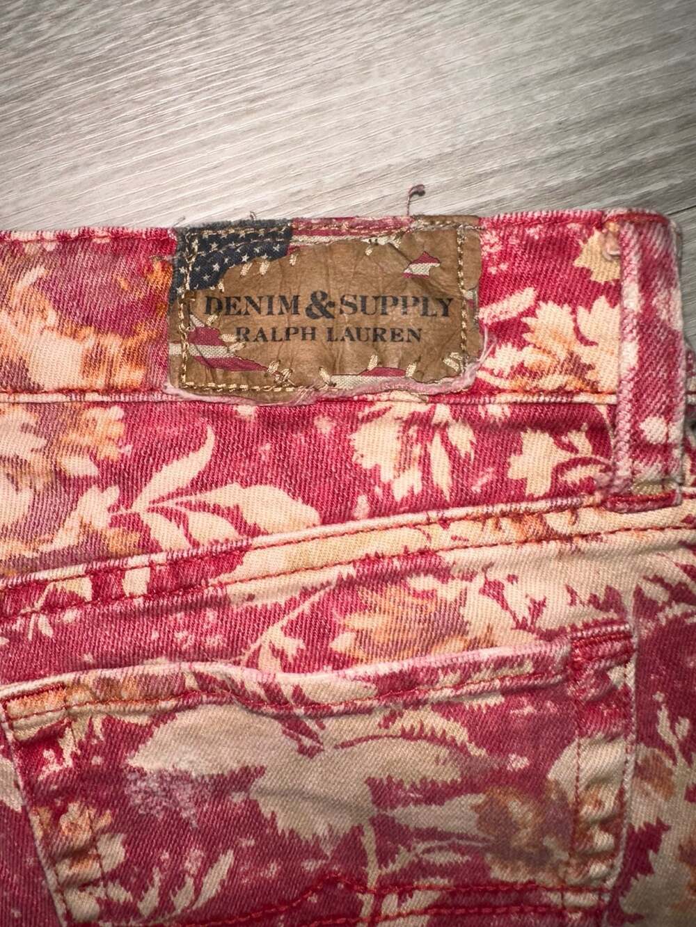 Denim & Supply Ralph Lauren Women's Floral Skinny Jeans